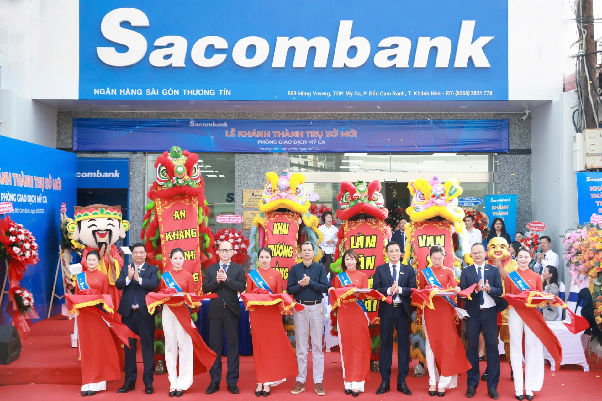 Ảnh Ngân hàng Sài Gòn Công Thương Sacombank Phòng giao dịch Mỹ Ca 1